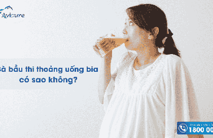 Bà bầu thi thoảng uống bia có sao không? Cảnh báo tác hại ít người biết